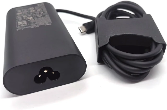 Alt view image 13 of 14 - Dell 100W Laptop Charger USB C Type C GAN AC Adapter, XPS 14 9440 AC Charger, Latitude 9440 AC Adapter, Black, DA100PM220