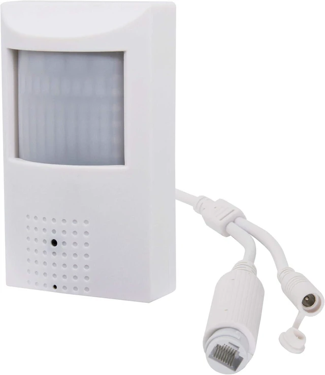 Alt view image 7 of 12 - 5MP POE IP Hidden Spy Security Camera, Indoor PIR Housing Spy Cameras, 3.7mm Wide Angle Pinhole Lens, 940nm Invisible IR LEDs, 10m Night Vision, Plug&Play with Multiple Third-Party PoE NVRs