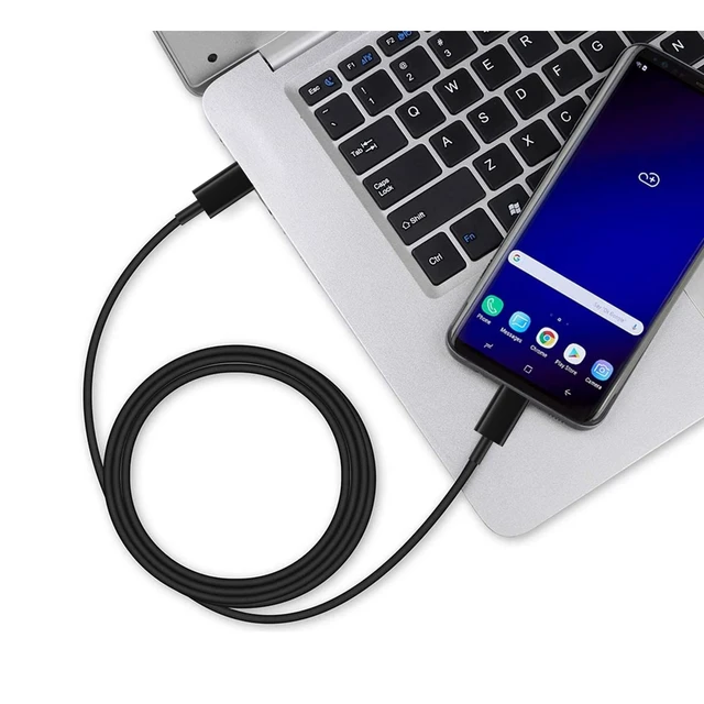 Alt view image 4 of 4 - USB C to USB C Cable 50-Pack Bulk, 3ft Type C Fast Charging Cord Black | USBC Phone Charger Cables, Data Transfer, Multipack
