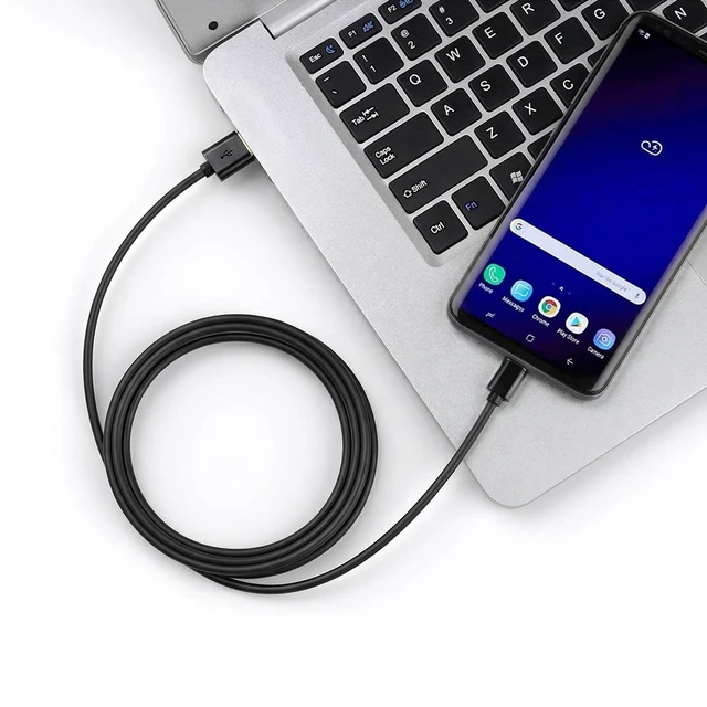 Alt view image 5 of 7 - Smays USB C Cable Bulk 50-Pack, Type C Charger Cord 3.3ft Multipack