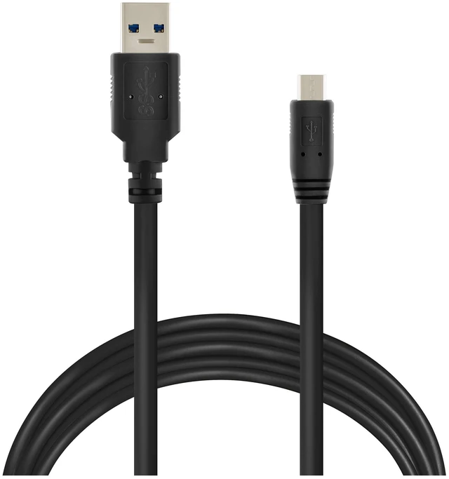 Main image of Vebner 20-Foot Micro USB - USB-A to Micro-B - Cable Compatible with Kindle, Most Android Phones, Security Cameras and Cameras for Tethering