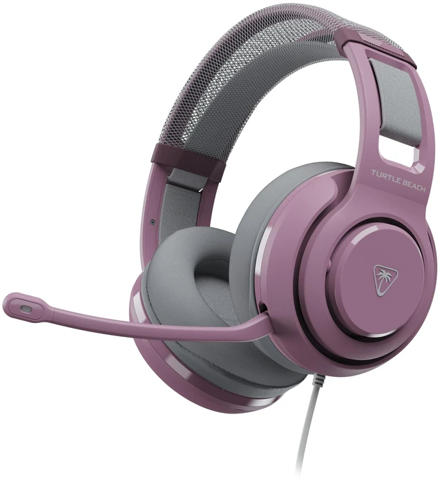 Main image of Turtle Beach Atlas 200 Wired Multiplatform Gaming Headset for Xbox, PS5, PC | Xbox Series X|S, Xbox One, PlayStation, 50mm Drivers, Flip-to-Mute Mic, Memory Foam, Floating Headband, Lilac Mist