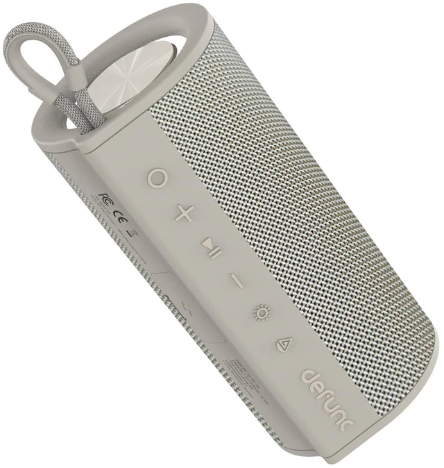 Main image of Defunc BEAT15 Portable Bluetooth Speaker, Beige, Scandinavian Design, 15W Stereo Sound, IPX7 Waterproof Wireless Speaker, Birthday Gift for Fathers Day Men(Beige)