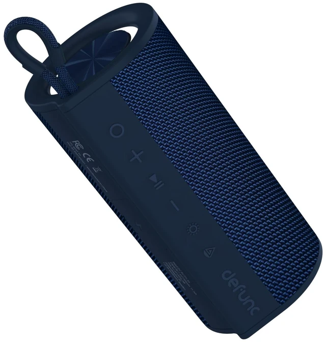 Main image of Defunc BEAT 15 Bluetooth Speaker, 15W HD Sound, Portable Wireless, IPX7 Waterproof, Up to 12H Playtime, Auracast, for Home/Party/Outdoor/Camping/Beach Essentials (Blue)