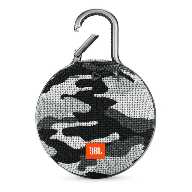 Alt view image 2 of 5 - JBL Clip 3, Black Camo - Waterproof, Durable & Portable Bluetooth Speaker - Up to 10 Hours of Play - Includes Noise-Cancelling Speakerphone & Wireless Streaming