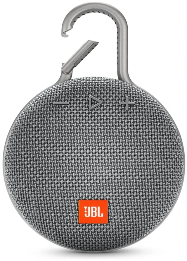 Main image of JBL CLIP 3 - Portable Bluetooth Speaker | Wireless Bluetooth Streaming, Up to 10 Hours of Playtime, IPX7 Waterproof, Integrated Carabiner, Speakerphone