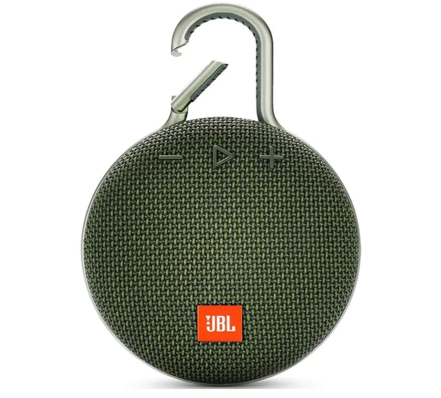 Main image of JBL Clip 3, Forest Green - Waterproof, Durable & Portable Bluetooth Speaker - Up to 10 Hours of Play - Includes Noise-Cancelling Speakerphone & Wireless Streaming