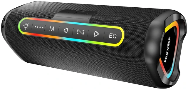 Main image of Hupoaf Magnetic Golf Speaker, Wireless Bluetooth Speakers with Magnet | Portable Loud Stereo Sound