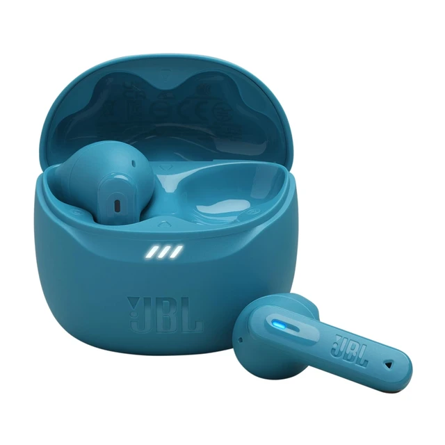 Alt view image 4 of 7 - JBL Tune Flex 2 - Noise Cancelling Earbuds - Turquoise | JBL Pure Bass Sound with Spatial Sound, Adaptive noise cancelling with Smart Ambient, Personi-Fi 30, 2 ear tip sound modes