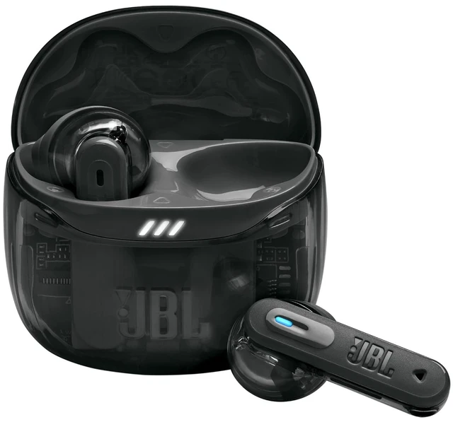 Main image of JBL Tune Flex 2 Ghost Edition - True Wireless Noise Cancelling Earbuds - Ghost Black