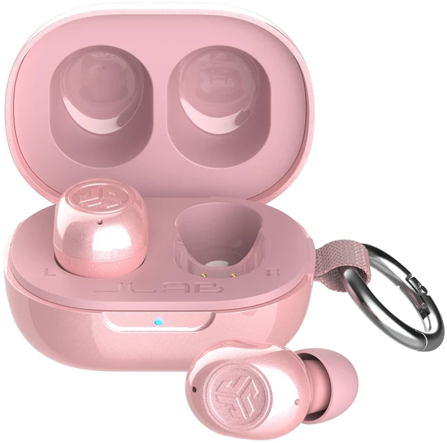 Main image of JLab JBuds Mini ANC Jelle True Wireless Bluetooth Earbuds with Apple Find My, Blush Fund