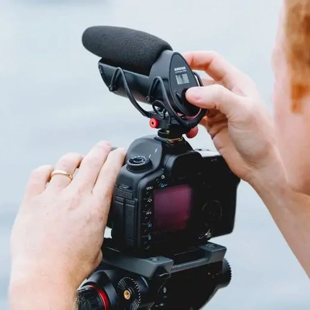 Alt view image 2 of 7 - Shure VP83 LensHopper Camera-Mounted Condenser Shotgun Microphone for use with DSLR Cameras and HD Camcorders - Capture Detailed, High Definition Audio with Full Low-end Response