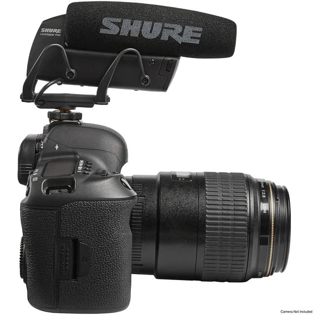Alt view image 6 of 7 - Shure VP83 LensHopper Camera-Mounted Condenser Shotgun Microphone for use with DSLR Cameras and HD Camcorders - Capture Detailed, High Definition Audio with Full Low-end Response