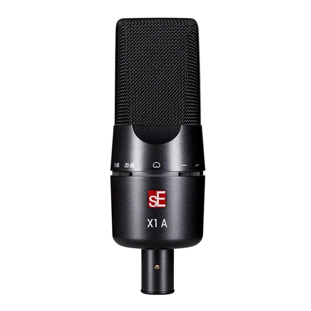 Alt view image 2 of 6 - sE Electronics X1 A Large-Diaphragm Condenser Microphone Bundle with Pop Screen Filter