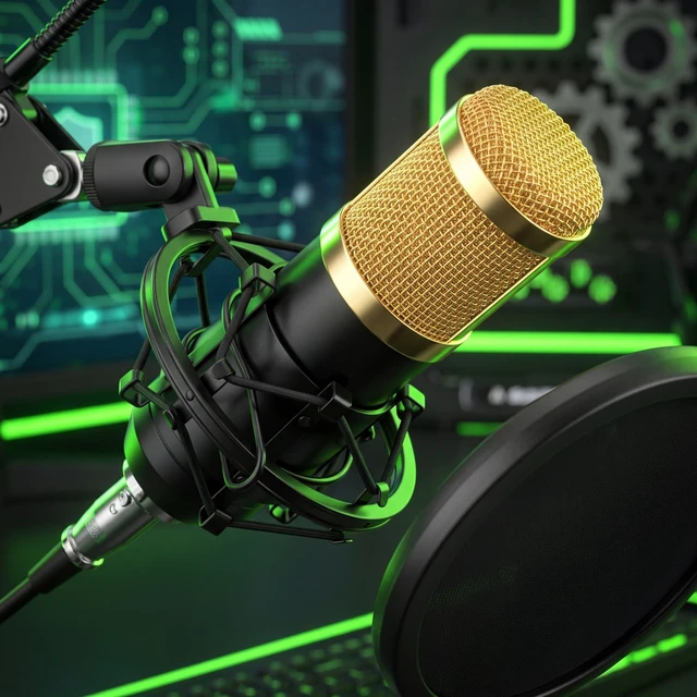 Alt view image 5 of 7 - F998 Podcast Equipment Bundle, Audio Mixer with BM800 Microphone | Podcast Equipment with Sound Card, Recording Studio Equipment for Podcasting Singing Gaming Live Streaming YouTube Tiktok