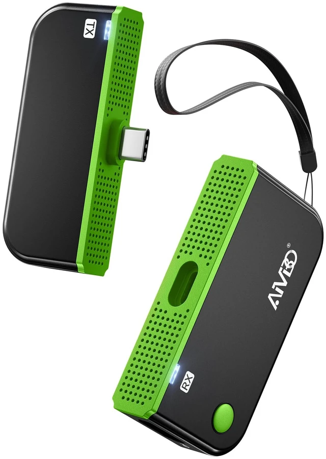 Main image of AIMIBO 2027 USB C Wireless Transmitter and HDMI Receiver 4K Decoding | 328Ft, 5.8G+2.4G, Plug and Play for i-Phone 18/i-Pad/Mac-Book/Android Phone/Tablet/Laptop to HDTV/Monitor/Projector