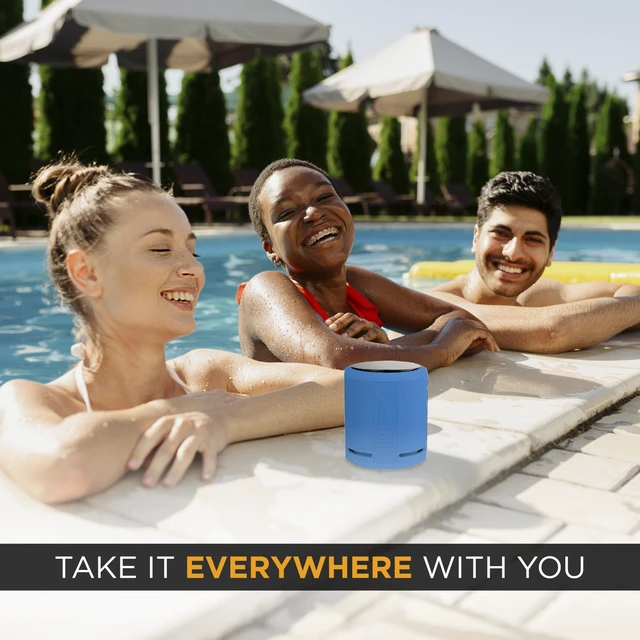 Alt view image 2 of 6 - Altec Lansing - HydraOrbit Waterproof Portable Bluetooth Speaker | Lightweight Construction, Easy-Carry Design, Rich Audio Performance, Durable Outdoor Build, Easy Device Pairing