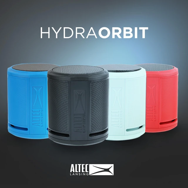 Alt view image 6 of 6 - Altec Lansing - HydraOrbit Waterproof Portable Bluetooth Speaker | Lightweight Construction, Easy-Carry Design, Rich Audio Performance, Durable Outdoor Build, Easy Device Pairing