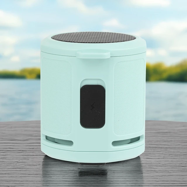 Alt view image 2 of 4 - Altec Lansing- HydraMicro Waterproof Portable Bluetooth Speaker | Lightweight Design, Compact Size, Easy To Carry, Travel & Outdoor Use, Everyday Listening
