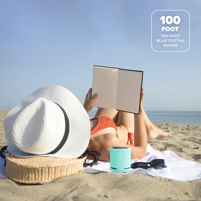 Alt view image 4 of 4 - Altec Lansing- HydraMicro Waterproof Portable Bluetooth Speaker | Lightweight Design, Compact Size, Easy To Carry, Travel & Outdoor Use, Everyday Listening
