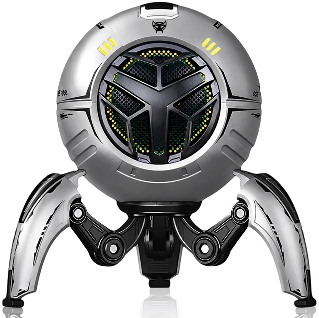 Main image of Transformers Speakers Bluetooth Wireless, Bluetooth 5.4, TWS Pairing | Wireless Portable Speaker with Bass, 2000mAh, Colorful RGB Light, Detachable Foldable Tri-Pedal Stand for outdoor,home,travel