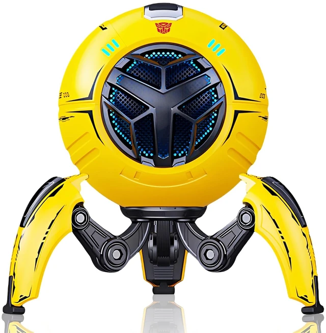 Main image of Transformers Speakers Bluetooth Wireless, Bluetooth 5.4, TWS Pairing | Wireless Portable Speaker with Bass, 2000mAh, Colorful RGB Light, Detachable Foldable Tri-Pedal Stand for outdoor,home,travel