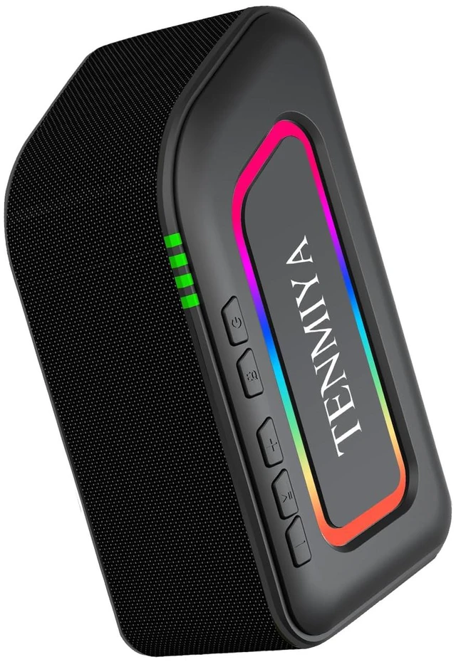 Main image of Portable Bluetooth Speaker, 30W Loud Wireless Speaker with Stereo Sound and Deep Bass, IPX7 Waterproof, BT 5.3,12H Playtime, TWS Pairing, Home/Outdoor/Travel/Golf/Bike Speaker for Men/Women/Teen Gift