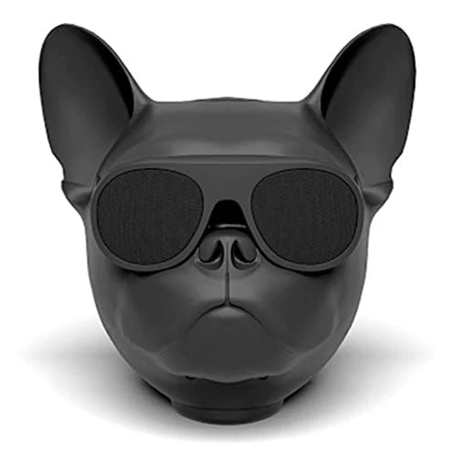 Alt view image 2 of 7 - PUSOKEI Wireless French Bulldog Mini Outdoor Portable Speaker with Stereo Super Bass, Personalized Cool Speaker for Home Party, Cafe, Bar