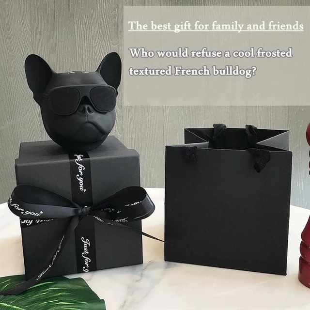 Alt view image 6 of 7 - PUSOKEI Wireless French Bulldog Mini Outdoor Portable Speaker with Stereo Super Bass, Personalized Cool Speaker for Home Party, Cafe, Bar
