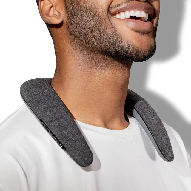 Main image of KOVE Konvex Bluetooth Sound Collar - Wearable 360 Neck Speaker | 360 Immersive Sound, Up to 33 Ft Wireless Range - Lightweight, Ultra Comfortable Ergonomic Design for Home, Outdoor & Travel