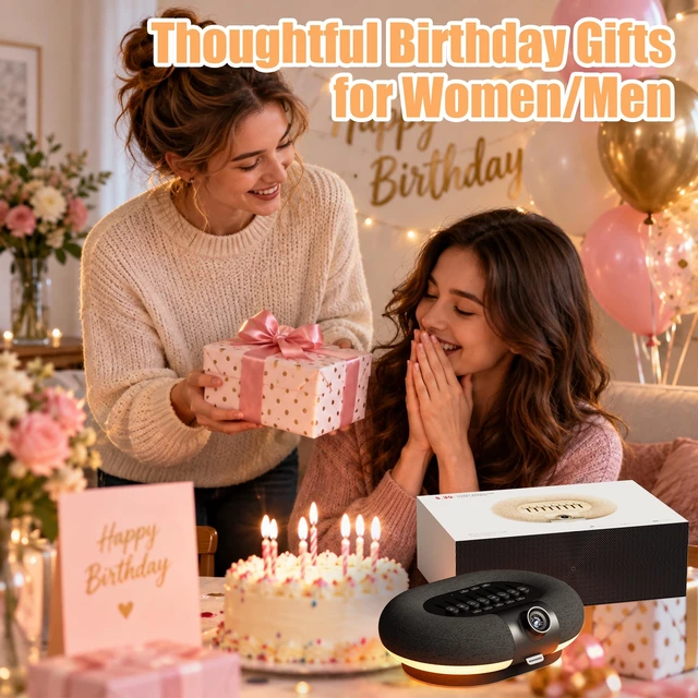 Alt view image 7 of 7 - Bluetooth Speaker with Galaxy Projector Night Light, 8 White Noise Timer | 8 Projection Films Ceiling Projector for Bedroom Adjustable 360° Rotation, Nature Sounds Auto-off, 6.0 Bluetooth Dual Speaker