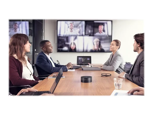 Alt view image 7 of 7 - EPOS Expand Capture 5 Professional-Grade Conference Speakerphone for Microsoft Teams Rooms - 7-Beamforming Mics, Voice ID & Live Transcription (1000895)