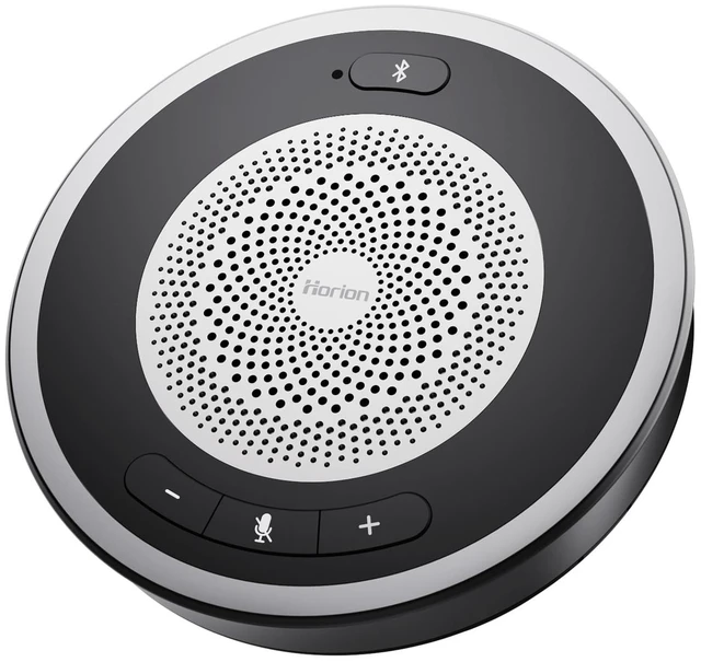 Main image of HORION Wireless Conference Speakerphone, 4-Mic 360° Voice Pickup | Up to 16 ft Pickup, Noise Reduction, Echo Cancellation, Full-Duplex, 5W Speaker, Bluetooth 5.0, USB Dongle, 8H Battery