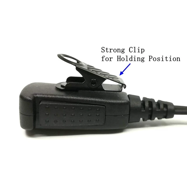 Alt view image 5 of 7 - 10pcs Walkie Talkie Earpieces for Baofeng with Volume Roller | UV-5R BF-F8HP BF-888S Retevis H-777 RT22 RT21 RT27 H-777S Arcshell