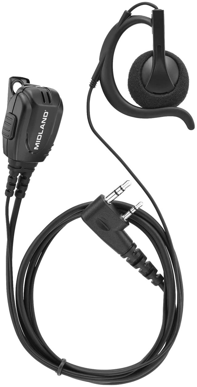 Main image of Midland BA2 Over the Ear Headset for the BR200 and BR180 BizTalk Radios | Clear Communication with Transmission and Reception - Comfortable Wear