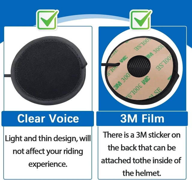 Alt view image 4 of 7 - BAOFENG 2PCS Rugged Radio Helmet Headset with Mic Microphone 2 PIN PTT BF-F8HP Pro UV-5R Mini AR-5RM UV-21R UV32 DM32 Two Way Radio Walkie Talkies
