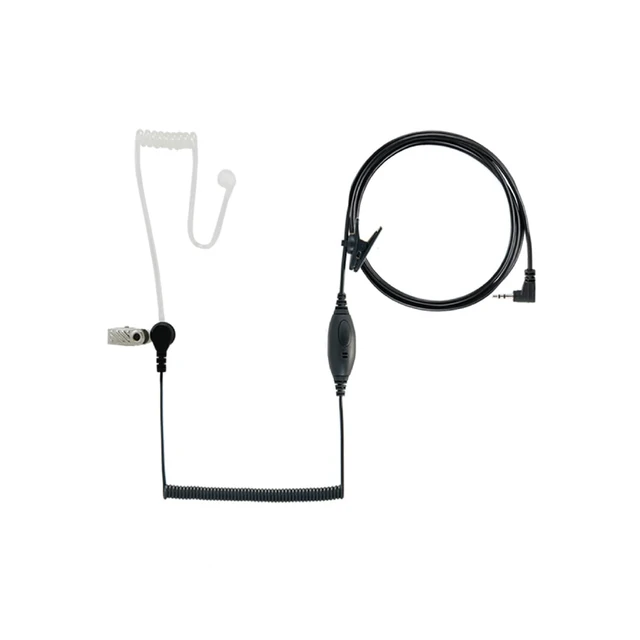 Main image of Cobra GA-SV01 Surveillance Walkie Talkie Headset Microphone, Black | Compatible with all Cobra MicroTalk Two-Way Radios, Silicone Ear Tip