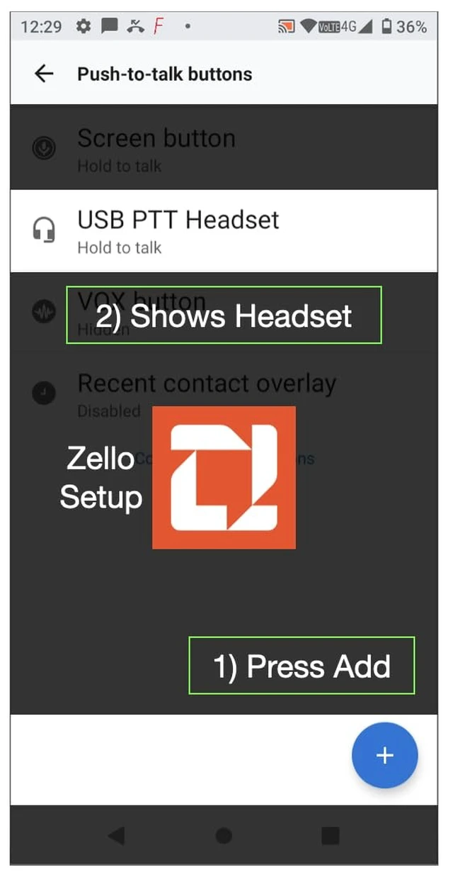 Alt view image 6 of 7 - VOICEPING PTT Earpiece USB C - Earbuds with PTT Button and Mic (for Teams, Zello, and Other Walkie Talkie Apps on Android/iOS Smartphones)