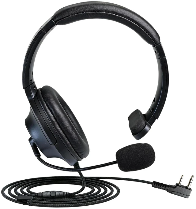 Main image of WODASEN UV-5R Single Side Noise Cancelling Radio Headset Overhead Cancellation Headphone with Boom Mic for Baofeng BF-F8HP BF-888S AR-152 UV-82HP Archsell AR-5 Kenwood Retevis RT21 RT27 Walkie Talkie