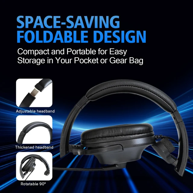 Alt view image 4 of 7 - WODASEN UV-5R Single Side Noise Cancelling Radio Headset Overhead Cancellation Headphone with Boom Mic for Baofeng BF-F8HP BF-888S AR-152 UV-82HP Archsell AR-5 Kenwood Retevis RT21 RT27 Walkie Talkie