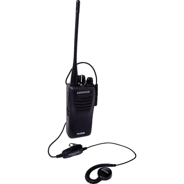 Alt view image 4 of 7 - KENWOOD KHS-31C C-Ring Walkie Talkie Earpiece with Mic with PTT & Clip Microphone, Durable & Lightweight, Long Cable, VOX Compatible, Supports KENWOOD ProTalk, FreeTalk & 2-Pin Connector Radios