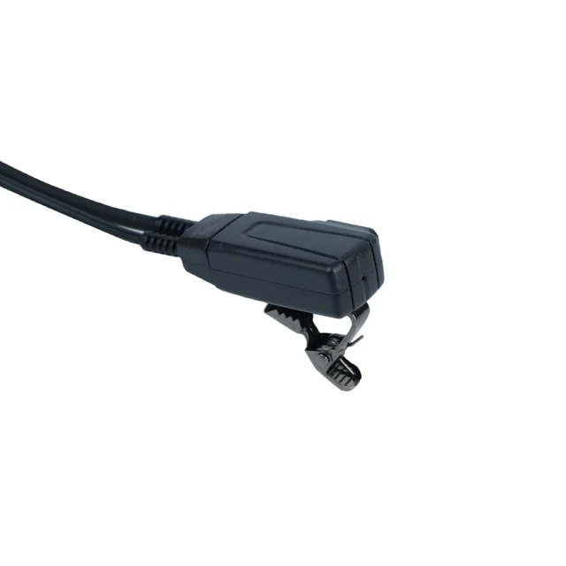Alt view image 4 of 7 - Klykon 2 Pin Covert Acoustic Tube Earpiece Headset with Mic PTT for Motorola cls1110 cp200 cls1410 cp185 cp200d rdm2070d walkie Talkie 2 Way Radio(10 Packs)