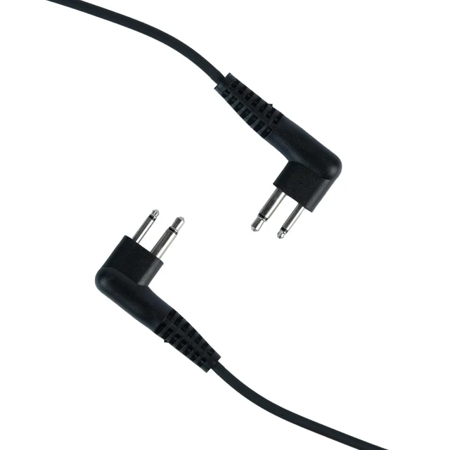 Alt view image 7 of 7 - Klykon 2 Pin Covert Acoustic Tube Earpiece Headset with Mic PTT for Motorola cls1110 cp200 cls1410 cp185 cp200d rdm2070d walkie Talkie 2 Way Radio(10 Packs)