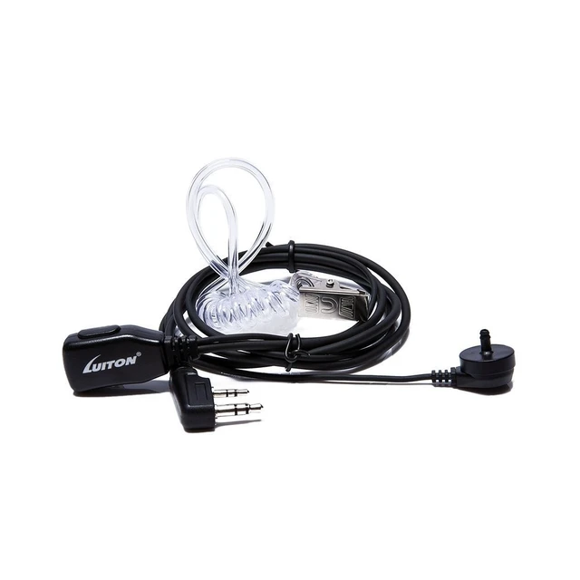 Alt view image 6 of 7 - Walkie Talkie Earpiece with Mic for BaoFeng Radio Retevis Headset for Baofeng UV-5R BF-888S Arcshell Retevis H-777 RT21 RT22 Kenwood 2 Way Radio by LUITON (10 Pack)