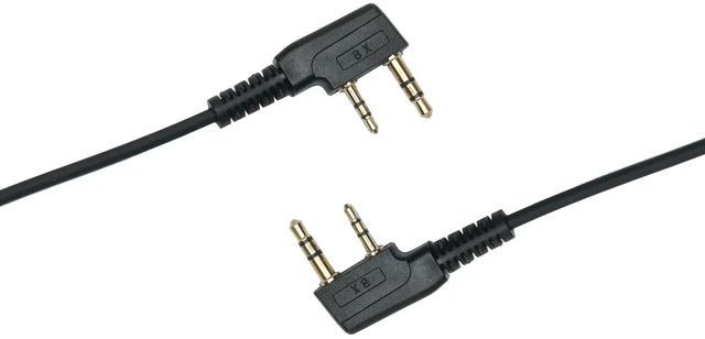 Alt view image 5 of 7 - 10 Pack Walkie Talkie Earpiece Headset with MIC PTT C-Shape | Compatible with Baofeng UV-5R BF-888S BF-F8HP BF-F9 Kenwood TK-2107 TK-3107 H777 RT7 RT21 Two Way Radios