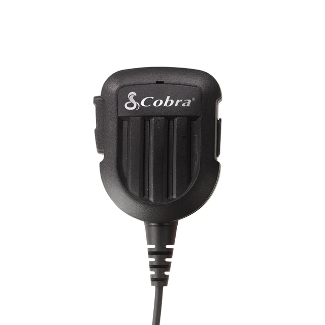 Alt view image 2 of 7 - Cobra Shoulder Speaker Microphone | Speaker Mic with Push-To-Talk Button for Cobra Two-Way Radios with 2.5mm Plug
