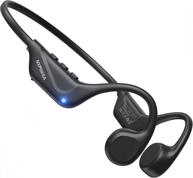 Main image of Bone Conduction Headphones,IPX5 Waterproof Open Ear Headphone | Bluetooth 5.4, IPX5 Waterproof, Long Battery Life Open Ear Headphones for Indoor&Outdoor,Hiking Cycling Gym Sport Travel