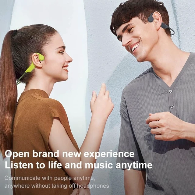 Alt view image 7 of 7 - Bone Conduction Headphones,IPX5 Waterproof Open Ear Headphone | Bluetooth 5.4, IPX5 Waterproof, Long Battery Life Open Ear Headphones for Indoor&Outdoor,Hiking Cycling Gym Sport Travel