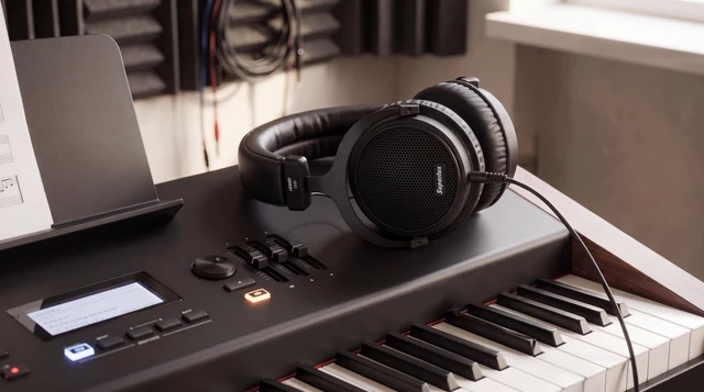Alt view image 5 of 6 - Superlux HD990 150 Open-Back Studio Headphones with 50mm Neodymium Drivers | with responsive 50mm drivers and a 150 design for capable interfaces, mixers and dedicated headphone amplifiers.