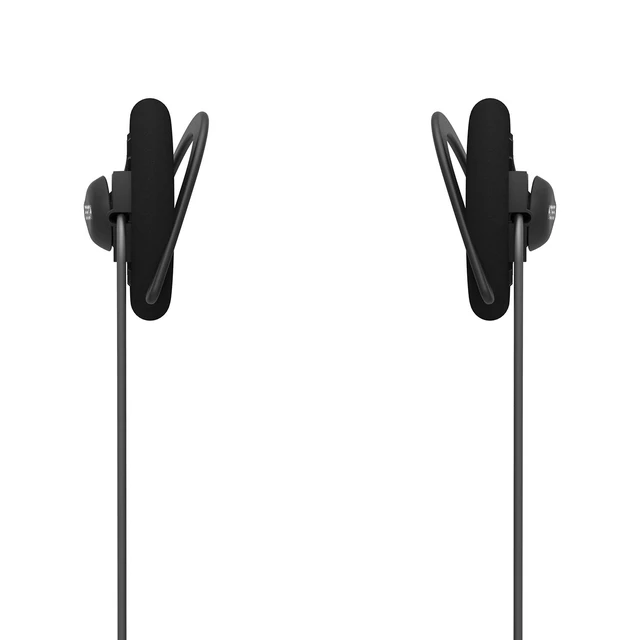 Alt view image 2 of 7 - KSC35 Wireless Bluetooth Ear-Clip Headphones, Black, Microphone | USB-C Charging, Microphone with Audio Remote, 18+ Hour Battery Life, Carry Case Included